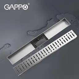 Душовий канал Gappo G85007-3 70x500 мм нержавіюча сталь - мініатюра 2