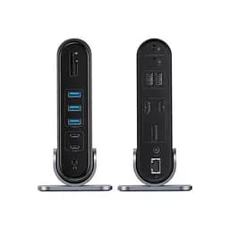 Мультиадаптер хаб Baseus UnionJoy 17-Port Triple-Display Docking Station (B00532304811-00) - мініатюра 5