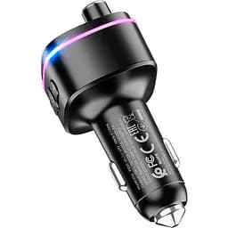 FM-трансмітер Hoco E62 Fast PD20W+QC3.0 BT FM Transmitter (756299) [85427] - мініатюра 5