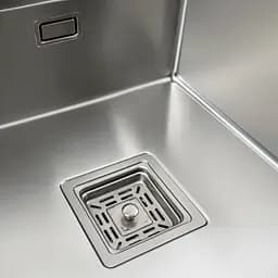 Кухонна мийка Platinum прихована нержавійка TZ 40x50, Нержавіюча сталь - мініатюра 7
