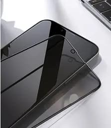 Захисне скло DK Full Glue Антишпигун для Apple iPhone 13 Pro Max 013350 black - мініатюра 6