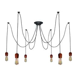 Люстра-паук LS 2152-6K-6