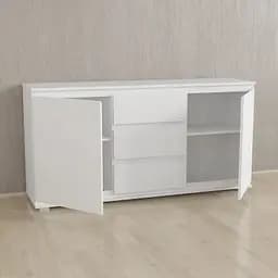 Комод Forte Mikkel Ш 1502 / В 759 / Г 390 Білий - мініатюра 2