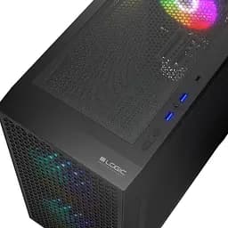 Корпус LogicConcept DART PRO ARGB MINI BLACK MESH fans 3x120 мм без БЖ mATX (AM-DART-PRO-ARGB-10) - мініатюра 3