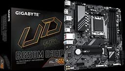Материнська плата Gigabyte B650M D3HP Socket AM5 (B650M D3HP) Б/В - мініатюра 3