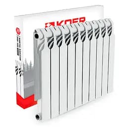 Радіатор секційний KOER-80 Bimetal-500 Smart / Ціна за 1 секцію RAD330, Білий