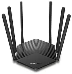 Маршрутизатор Mercusys MR50G Wi-Fi 802.11b/g/n/ac, 1900 Мбит/с, 2 LAN 10/100/1000 Мбит/с, режим точки доступа, быстрая настройка безопасности