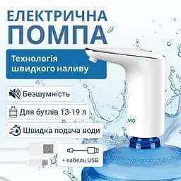 Електрична помпа для води ViO E11, біла