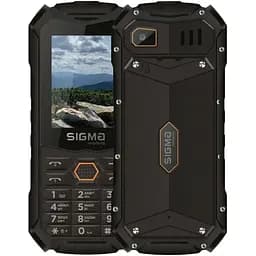 Телефон Sigma X-treme PV68 Black-orange UA UCRF