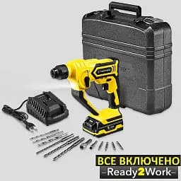 Перфоратор акумуляторний Trotec PRDS 10-20V з кейсом (DAS302796) - мініатюра 8