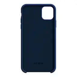 Силиконовый чехол для Apple iPhone 11, ICON2 Case, синий, противоударный, панель, защита всего корпуса, матовая поверхность Soft Touch, выступает над дисплеем, совместим с защитными стеклами и пленками, с микрофиброй, ArmorStandart (ARM60553) - мініатюра 2