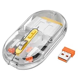 Мишка Hoco General dual-mode silent wireless mouse GM35 (battery version) |2.4G+BT, 800-1200-1600DPI