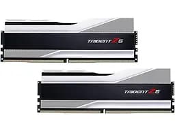 Модуль пам`ятi DDR5 2x16GB/6000 G.Skill Trident Z5 RGB Silver (F5-6000J3636F16GX2-TZ5RS)