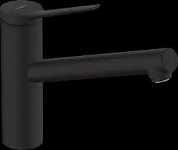 Смеситель для кухни Hansgrohe Zesis M33 150 1jet Matt Black 74802670 Черный матовый
