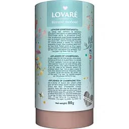 Чай чорний із зеленим Lovare Бризки шампанського 80 г (533635) - мініатюра 4