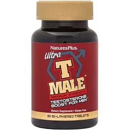Стимулятор тестостерона Natures Plus Ultra T Male 60 таблеток