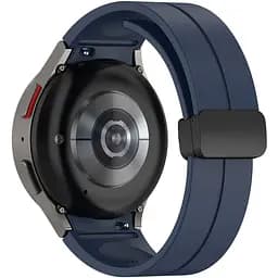 Браслет Cls-black для Samsung Galaxy Watch 7 - синій ширина кріплення 20мм силікон Watchbands (W48-3WB11032394)