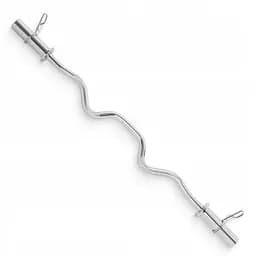 Гриф для штанги олимпийский Z-образный 4FIZJO 120 см 50 мм без подшипников (P-5905973401173)