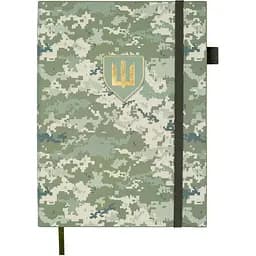 Щоденник недатований Buromax Military A5 штучна шкіра 336 сторінок світло-зелений (BM.20700-15)