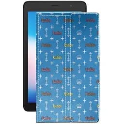 Чохол StatusCASE з екошкіри для планшету Alcatel 1T 7 4G Фешн блакитний