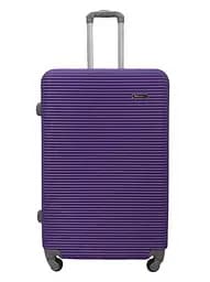 Валіза велика L ABS-пластик Milano bag 004 75,5×50×33,5см 105л Фіолетовий