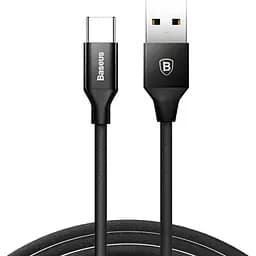 Кабель Baseus Yiven Fast Charging microUSB 2 A 1 m (CAMYW-A01) Black [96763]