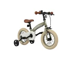 Велосипед-біговел Qplay Miniby 3в1 12" Grey-Green (CB02MiniBy12Grey-Green)