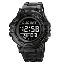 Мужские спортивные часы Skmei 2003 (Черные с черным)