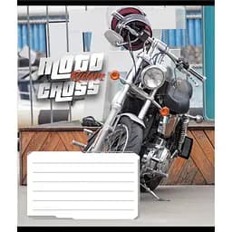 Зошит загальний "Мото" Leader 048-600216L-2 в лінію, 48 аркушів