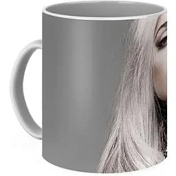 Кухоль GeekLand Lady Gaga Леді Гага рукавички з кільцями LG 02.02 330 мл білий - мініатюра 2