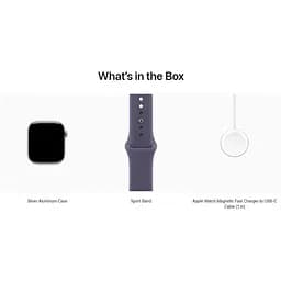 Смарт-годинник Apple Watch Series 11 GPS 42mm Silver Aluminum Case with Purple Fog Sport Band S/M (MEU64) [145299] - мініатюра 4