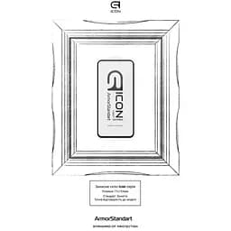 Скло захисне Armorstandart Icon Samsung A54 5G (A546) Black (ARM66212) - мініатюра 3