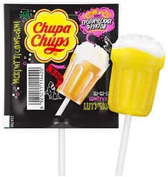 Карамель-шипучка Chupa Chups B-POP Тропічні фрукти 15 г (806807)
