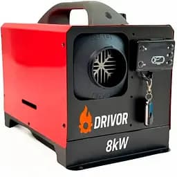 Обогреватель Webasto автономный дизельный Drivor 8 кВт (12В24В220В) с LCD-дисплеем и пультом ДУ.