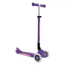 Самокат Globber Elite Lights колеса з підсвіткою 50 кг фіолетово-рожевий (439-603-3) - мініатюра 2