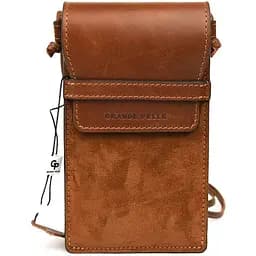 Мини сумка чехол для телефона Grande Pelle 18.5х10.5х3.5 см sum0028483