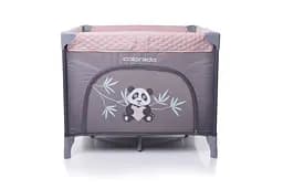 Манеж 4Baby Colorado сірий з рожевим (4CL05)