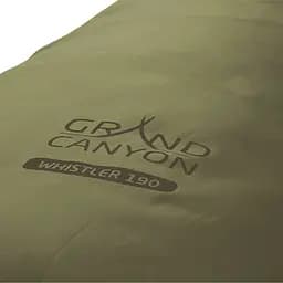 Спальник Grand Canyon Whistler 190 Caneel Bay Left (340000) +16°C - лівий - 210см - оливковий - мініатюра 10