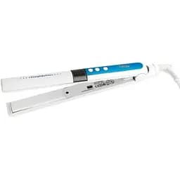 Випрямляч для волосся DSP-10022 керамічний 45 Вт Білий із Синім