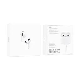 Блютуз навушники бездротові TWS HOCO EW76 White, білі, Bluetooth-гарнітура із зарядним кейсом, вбудований мікрофон, управління плеєром і дзвінками, бездротові навушники для телефону і планшета, підтримка Android і Apple - мініатюра 10