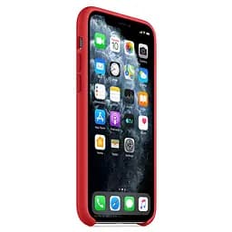 Чохол Silicone Case без Logo AA для Apple iPhone XS Max 6.5" Червоний / Red - мініатюра 3