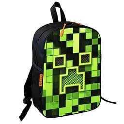Набір дитячий Майнкрафт Кріпер "Minecraft" рюкзак 36х27см сумка-бананка, кружка з принтом для хлопчика (01560) - мініатюра 2