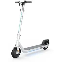 Електросамокат OKAI ES20 NEON складаний 300/600W 9.8Ah швидкість 25 км/год до 40 км NFC App колеса 8.5" навантаження 100 кг White