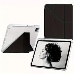 Обкладинка BeCover Ultra Slim Origami Transparent з кріпленням Apple iPad Pro 11" M4 2024 Black (711689) - мініатюра 3