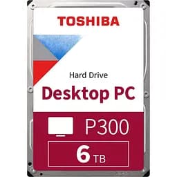 Жесткий диск 3.5` Toshiba P300 6TB SATA 128MB (HDWD260UZSVA)