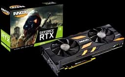 Видеокарта GeForce RTX 2070 8GB Inno3D X2 OC (N20702-08D6X-2511683) Б/У
