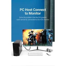 Кабель Vention DVI-VGA 1.5 м (EABBG) - мініатюра 6