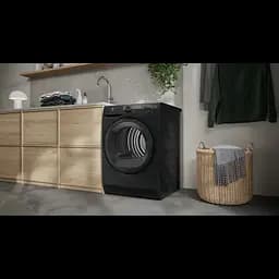 Electrolux Сушильна машина тепловий насос, 9кг, A+++, 64см, дисплей, інвертор, сріблястий темний - мініатюра 2