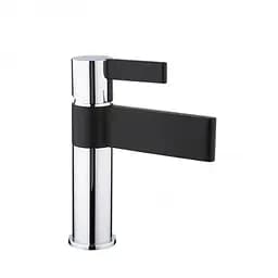 G1081 Змішувач для умивальника гайка чорний/хром Ø35 Gappo Atlantic 1/8 Чорний матовий