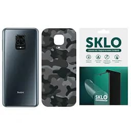 Захисна гідрогелева плівка SKLO Back (тил) Camo для Xiaomi Redmi K30 Сірий / Army Gray